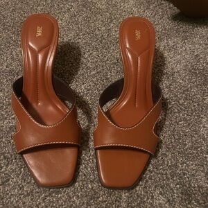 Zara Tan Women's Heeled Sandals